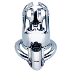 CockLock Cage de chasteté en métal Royal Steel 7 x 3cm